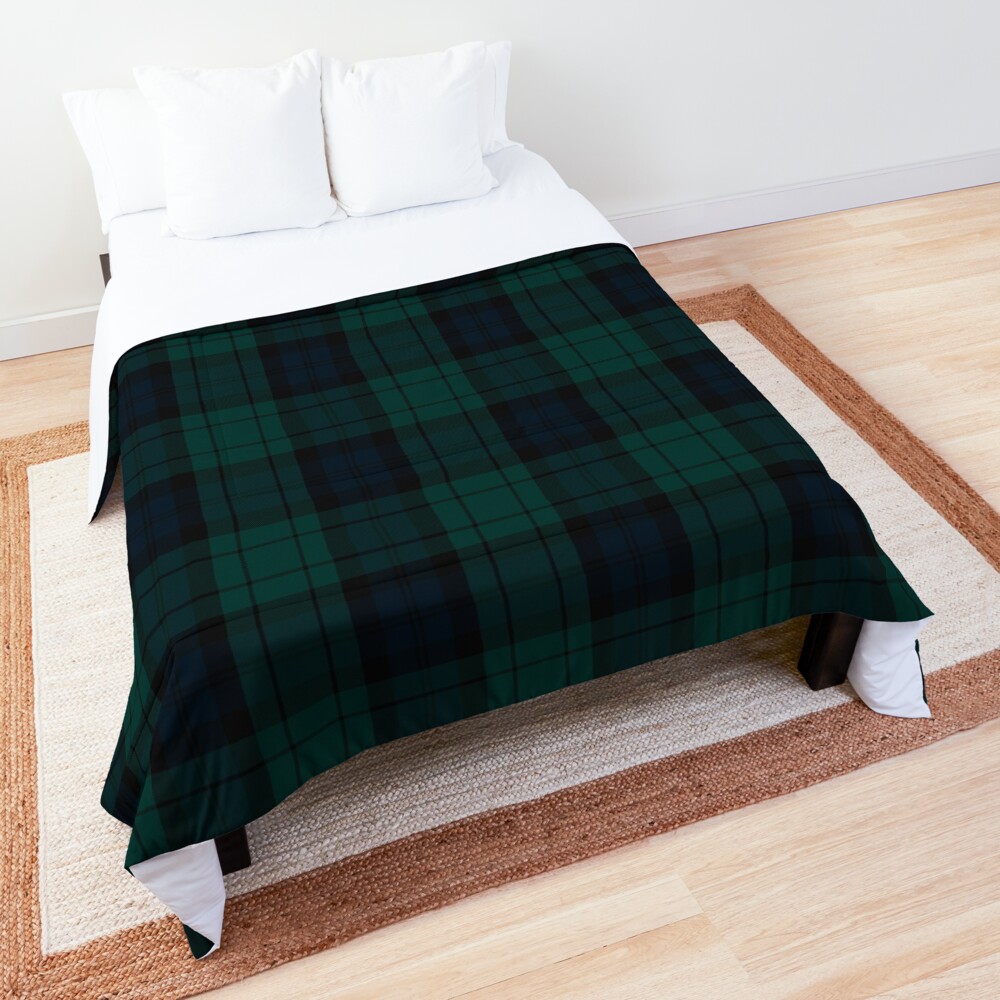 Black Watch tartan Comforter