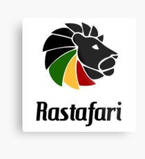 Rastafari Metalldruck