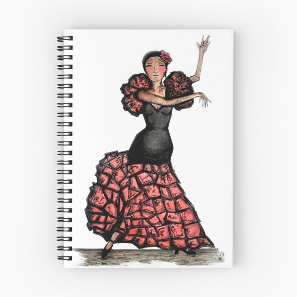 Item preview, Flamenco dancer designed and sold by Naomi  O'Connor.