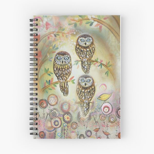 Item preview, Misty forest owls designed and sold by sue mochrie.