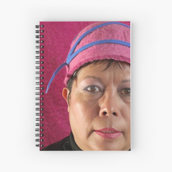(523) Cloche with shoelaces (card) Spiral Notebook