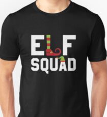 Funny Elf Squad Unisex T-Shirt