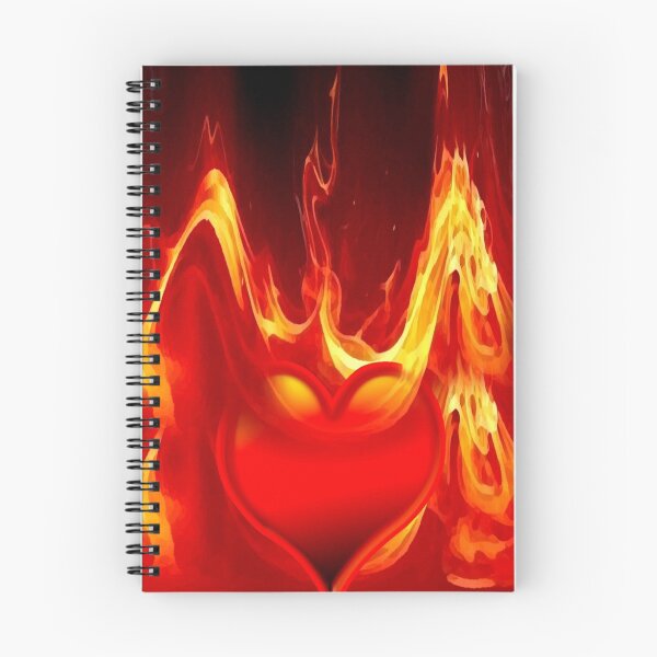Item preview, Heart is burning designed and sold by sirgulamhusain.