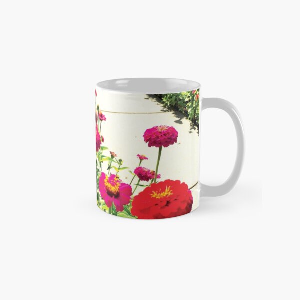 Zinnias for Zanny (my wife) by Jerald Simon - Music Motivation (musicmotivation.com) Classic Mug