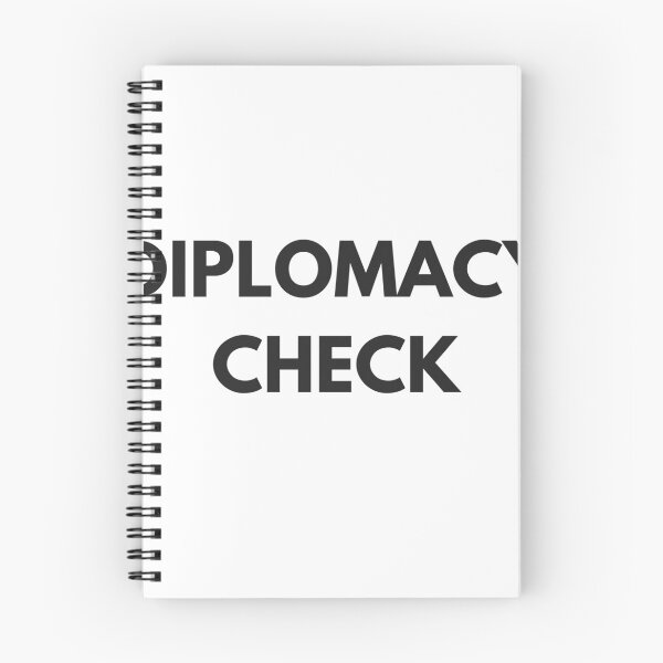 Item preview, Diplomacy Check designed and sold by rymcintire.