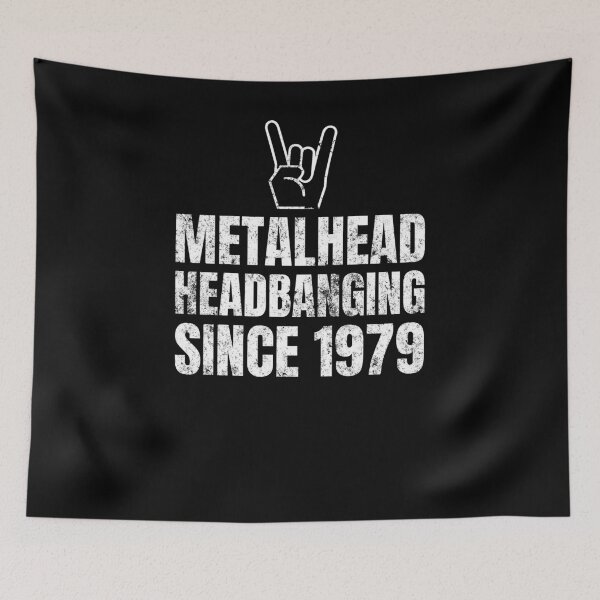 Item preview, 40th birthday 1979 metal head designed and sold by playloud.