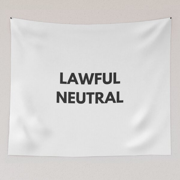 Item preview, Lawful Neutral designed and sold by rymcintire.