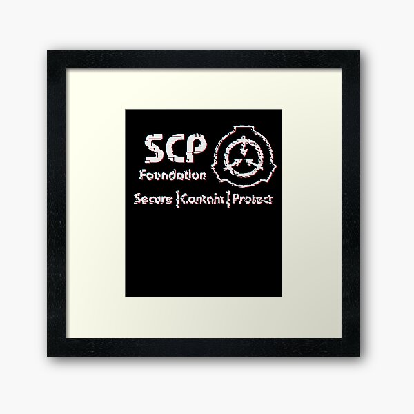 Scp Foundation Church Of The Broken God Framed Art Print By Dancotehele Redbubble