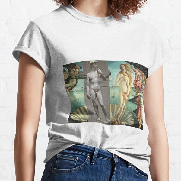  Virtual Meeting of David and Aphrodite  #Virtual #Meeting #David #Aphrodite  Classic T-Shirt