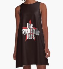 Die psychedelischen Pelze A-Linien Kleid