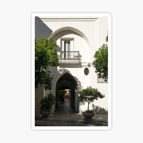 Vista previa del artículo con la obra «Gallivanting Around Seville is Pure Charm - El Postigo de Abdelaziz», diseñado y vendido por Georgia Mizuleva.