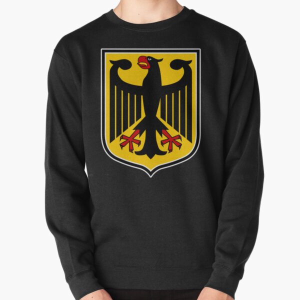 Germany Olive Branch Crest German Pride Hoodie Pullover