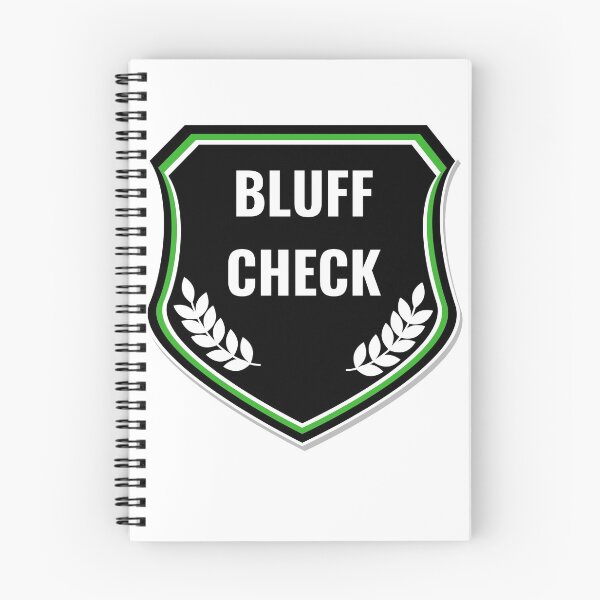 Item preview, Bluff Check designed and sold by rymcintire.