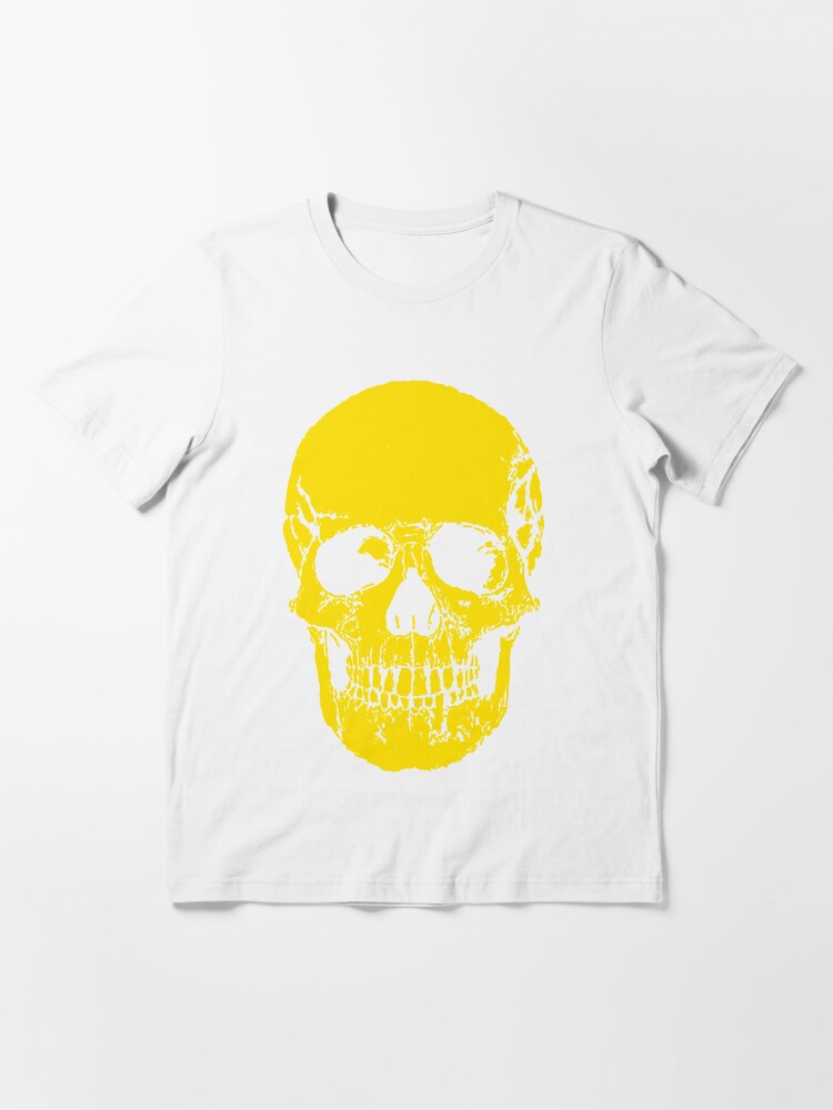 "YELLOW SKULL" Tshirt for Sale by WOOFANG Redbubble skull tshirts
