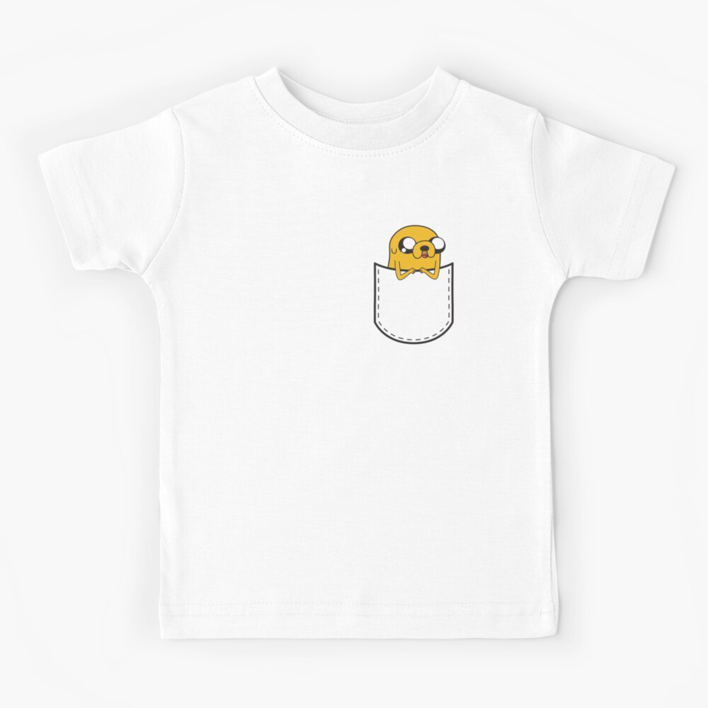 adventure time jake in pocket shirt