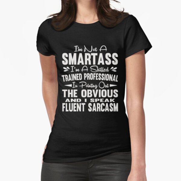 Smart Ass University Funny Men T Shirt Medium / Grey