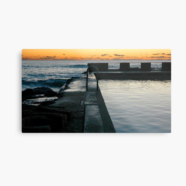 Yamba Pool Metal Print