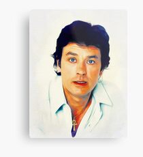 Alain Delon, Actor Metal Print