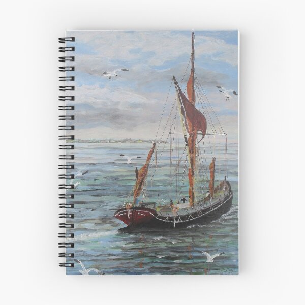 Item preview, Barge Setting out from Whitstable designed and sold by Juanita Newton.