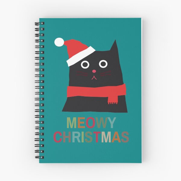 Item preview, Meowy Christmas designed and sold by monkeytrimmings.
