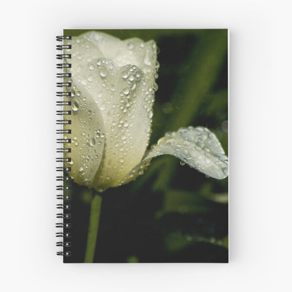 Artikelvorschau, White Tulip Drops entworfen und verkauft von crystalventerseye.