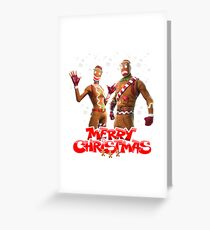 Merry Marauder & Ginger Gunner Greeting Card