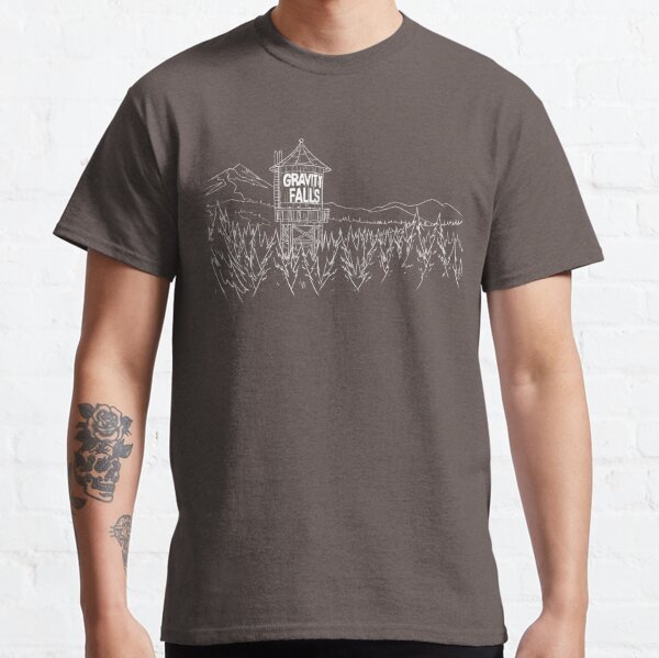 Château d'eau des chutes de gravité T-shirt classique
