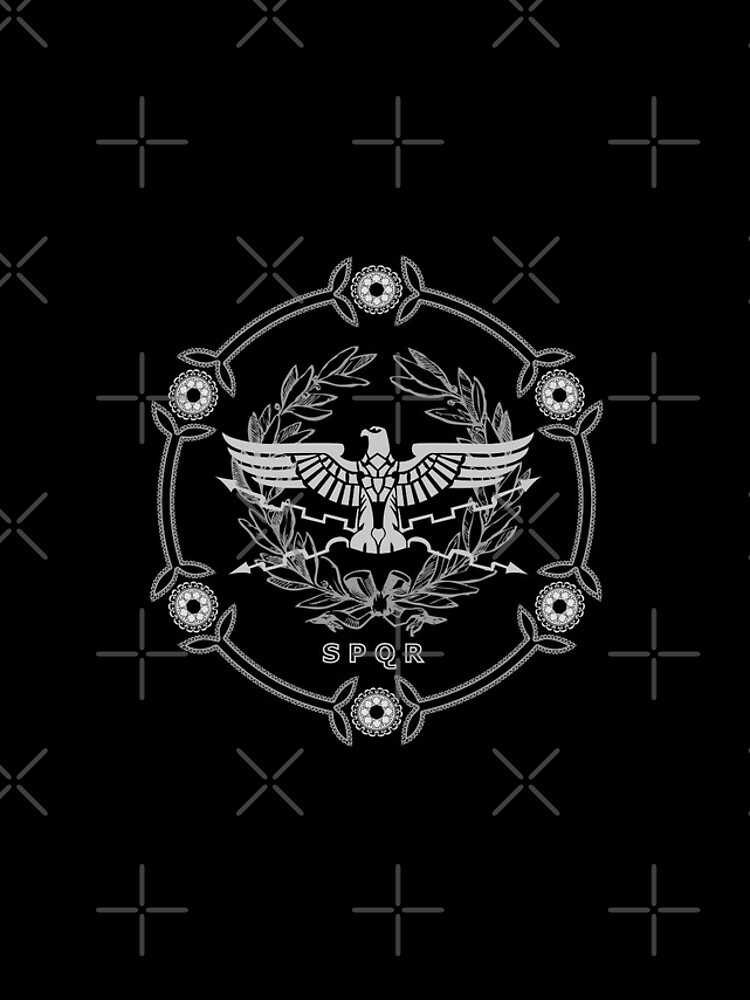 The Roman Empire Aquila Eagle Spqr Emblem Iphone Case By Enigmaart Redbubble