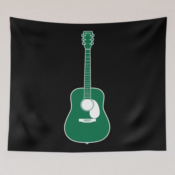 Item preview, MUSICAL INSTUMENTS SILHOUETTES - MARTIN D-18 designed and sold by WOOFANG.