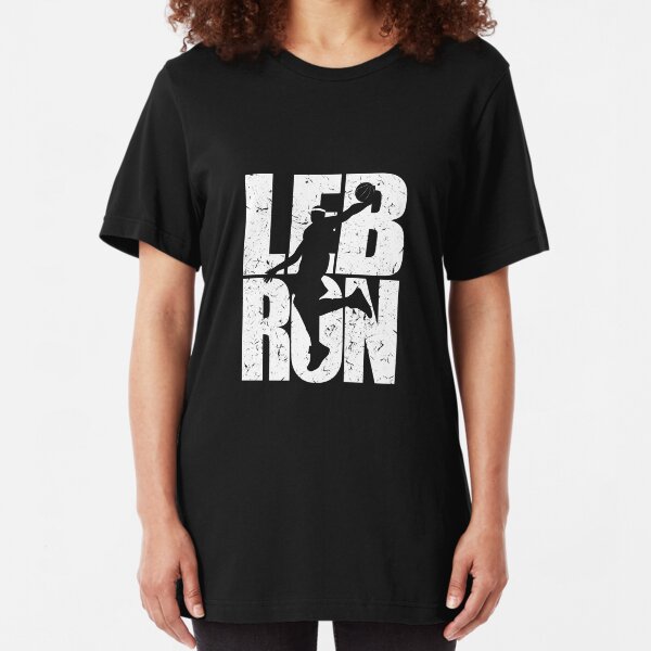 Lebron James - King James White Slim Fit T-Shirt