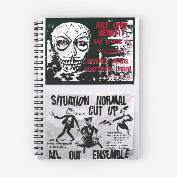 Item preview, two Art Unit posters from the early 80's designed and sold by ArtUnit.
