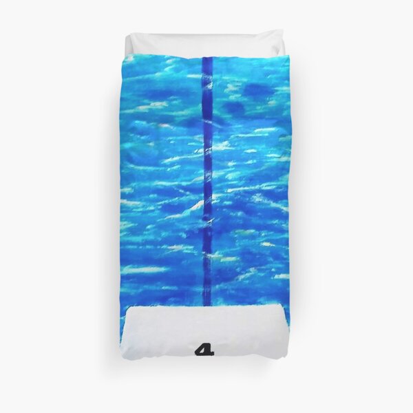swimming pool Duvet Cover