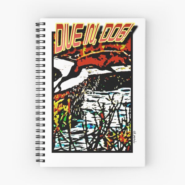 Item preview, Dive In, Dog! designed and sold by okmondo.