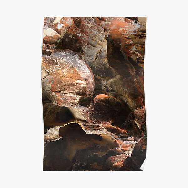 textural study. Poster