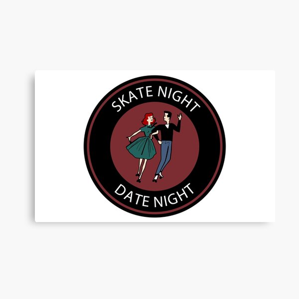 Item preview, Vintage Skate Night Date Night designed and sold by fearcity.