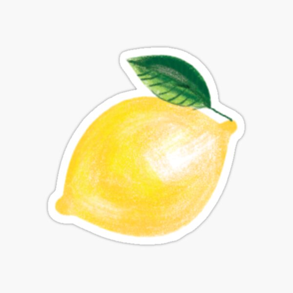 Lemon Sticker Sticker