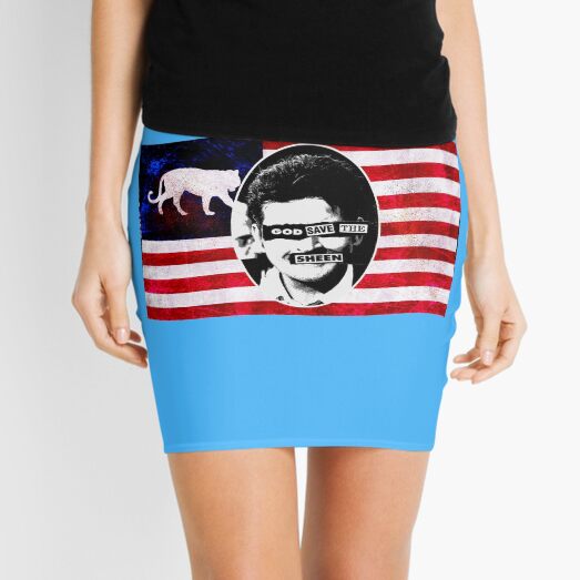 God Save The Sheen Mini Skirt