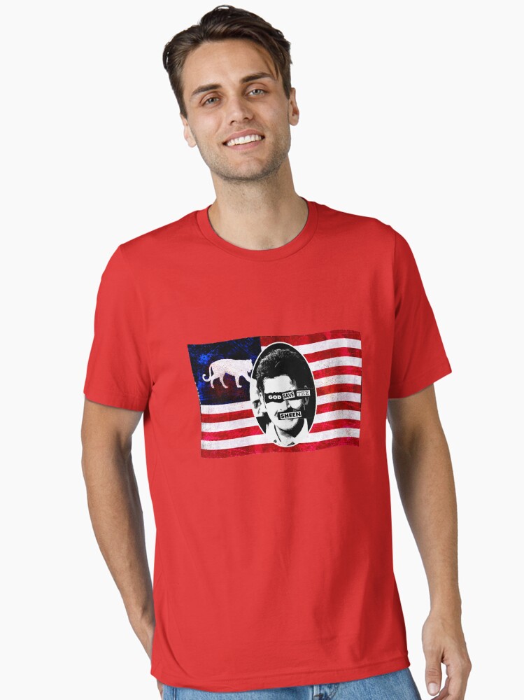 Thumbnail 1 of 7, Essential T-Shirt, God Save The Sheen designed and sold by everyplate.