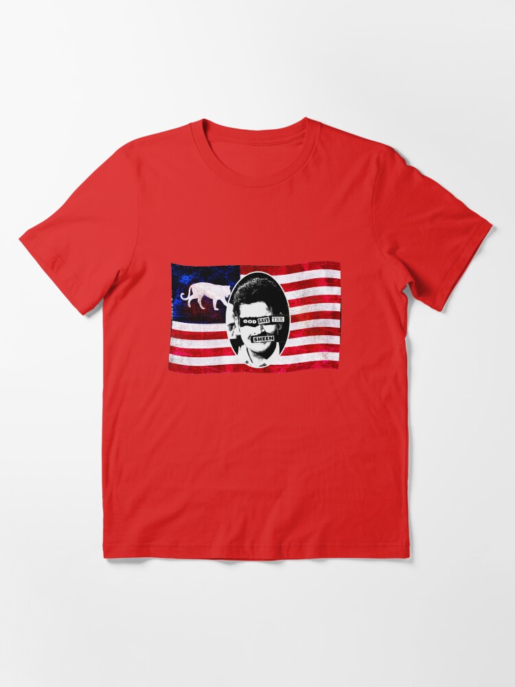 Thumbnail 3 of 7, Essential T-Shirt, God Save The Sheen designed and sold by everyplate.