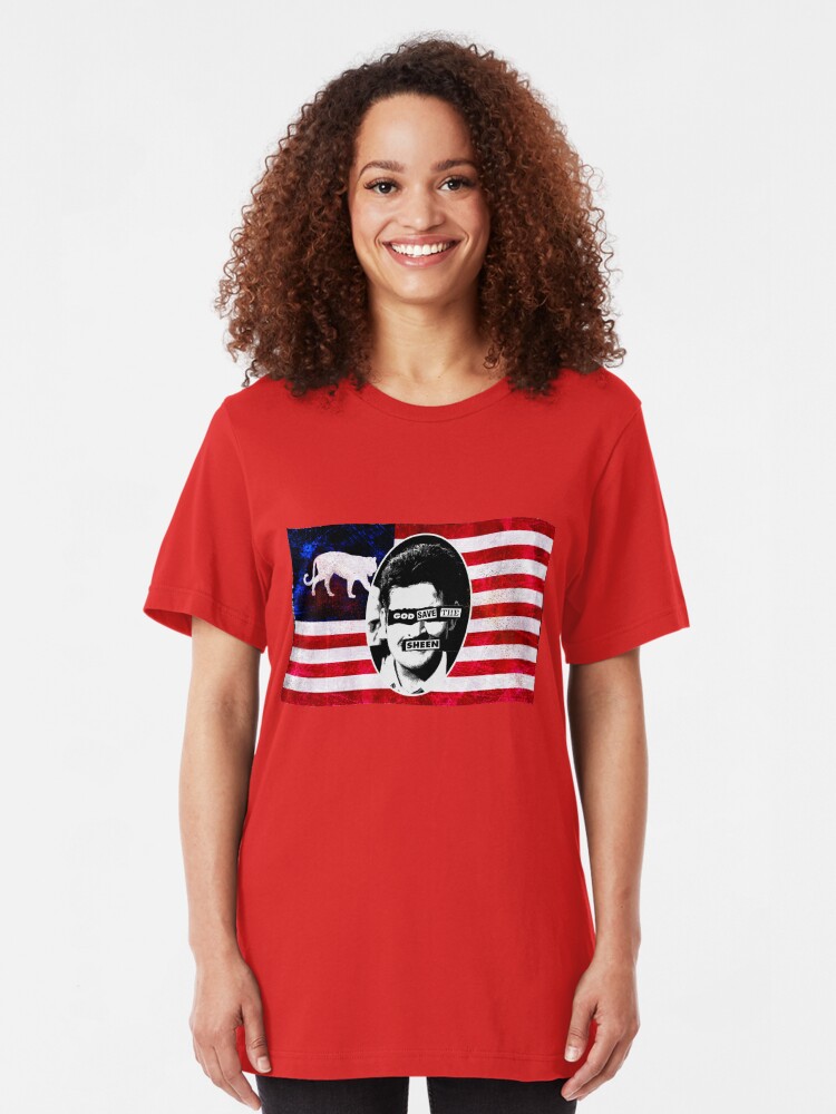 Alternate view of God Save The Sheen Slim Fit T-Shirt