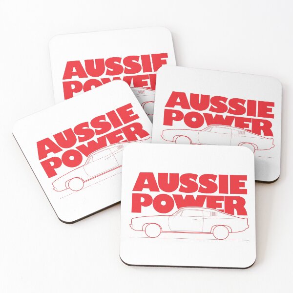Artikelvorschau, Aussie Power - Valiant-Ladegerät (Rot) entworfen und verkauft von Justin Ellis.