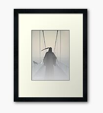 Grim Reaper This Way Comes Framed Print