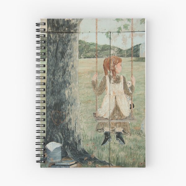 Item preview, Swinging Girl Mural designed and sold by Tammy Drombolis.