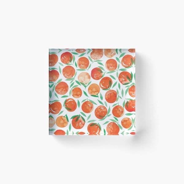 Item preview, Winter Oranges | White Background designed and sold by RebeccaFlaherty.