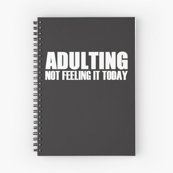 Item preview, Adulting Not Feeling it Today.  designed and sold by HiddenStar02.