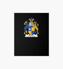 Dandy Coat of Arms - Family Crest Shirt Art Board