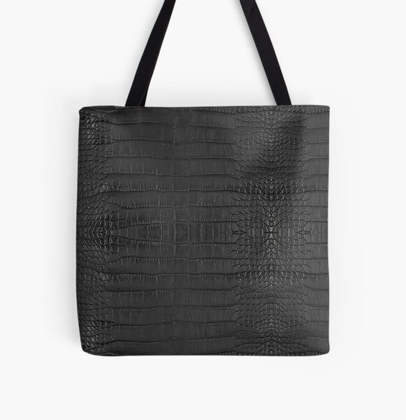 Croc print tote bag Clearance