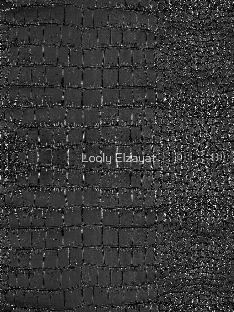 Black Alligator Skin by pharostores