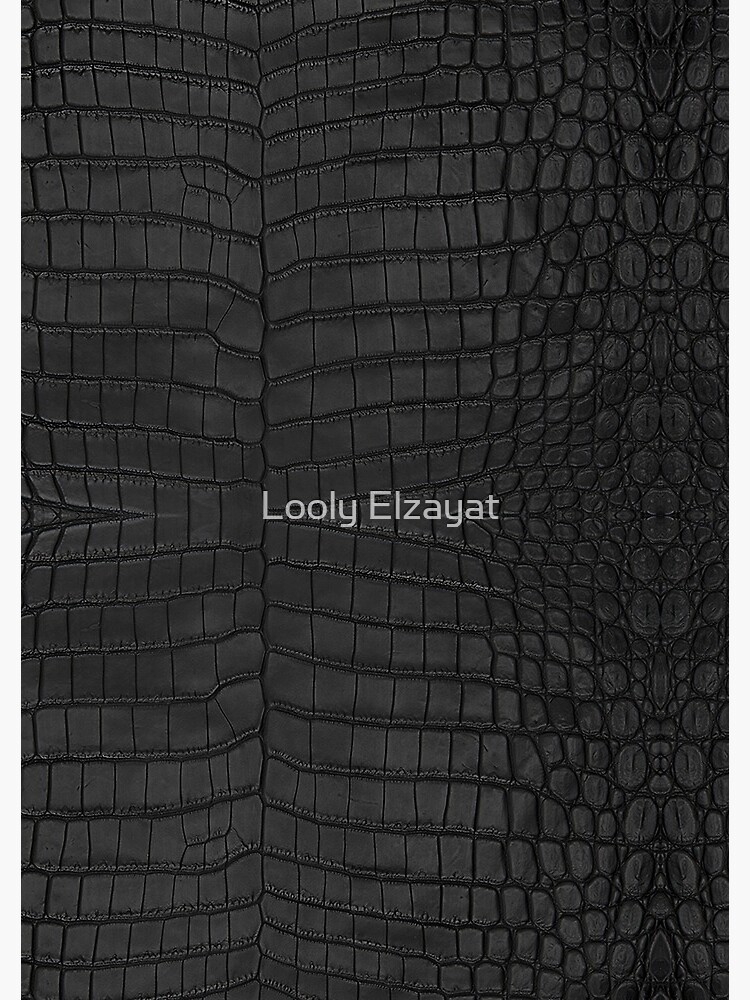 Faux Crocodile Leather Animal Skin Pattern 3 Ring Binder