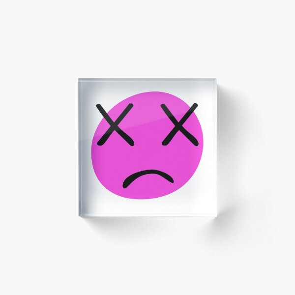 Sad 2 Acrylic Block